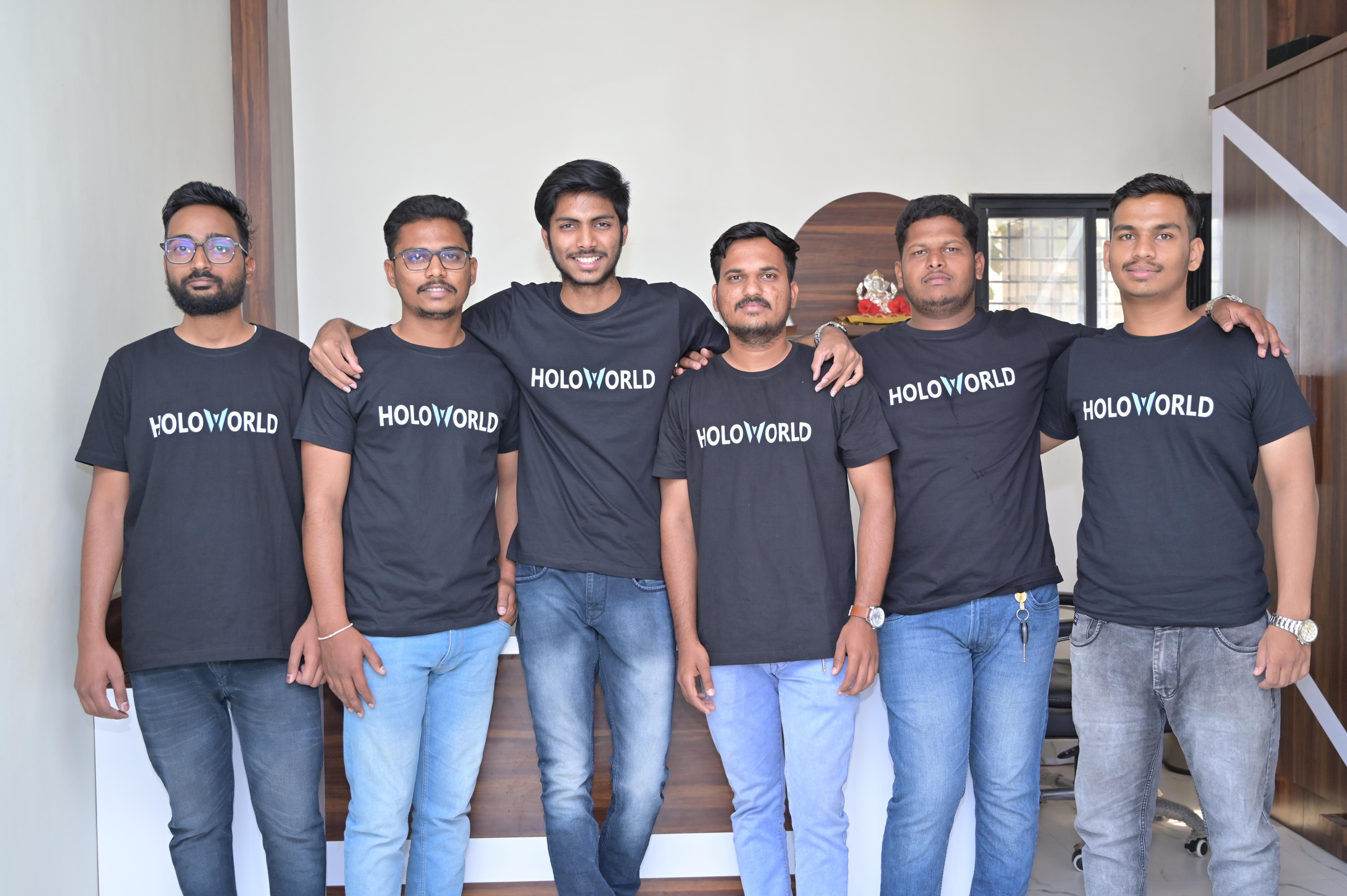 Team collaboration in modern office